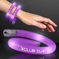 Purple Light Up Tube Wrap Bracelets - 5 Day